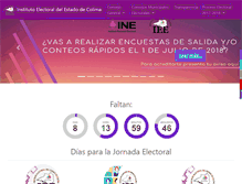 Tablet Screenshot of ieecolima.org.mx